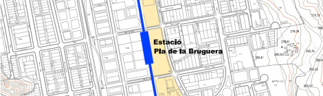 [Annex cartogràfic] Una alternativa de traçat dels FGC de Sabadell a Castellar del Vallès