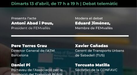 Debat d'experts: T-mobilitat, serà la solució?