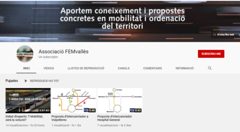 Nou canal de Youtube de FEMvallès