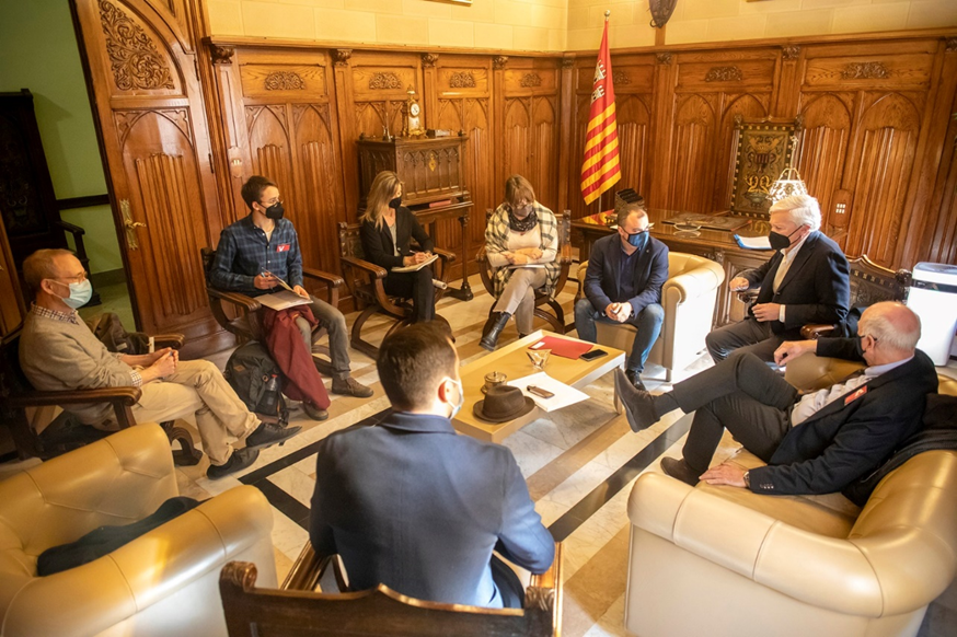 L’Associació femVallès es reuneix amb l’alcalde de Terrassa