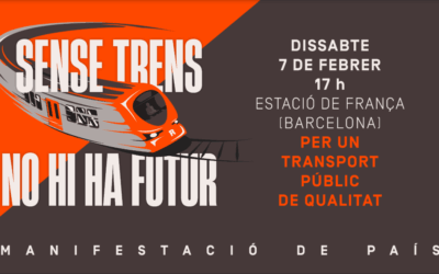 femVallès s’adhereix a la mobilització “Sense trens no hi ha futur”