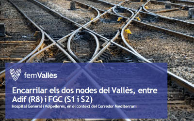 Com connectar la R8 i FGC a Hospital General i Volpelleres